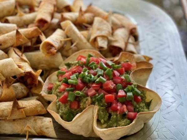 fajitas tray